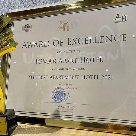 Igmar Apart Hotel Tachkent Extérieur photo